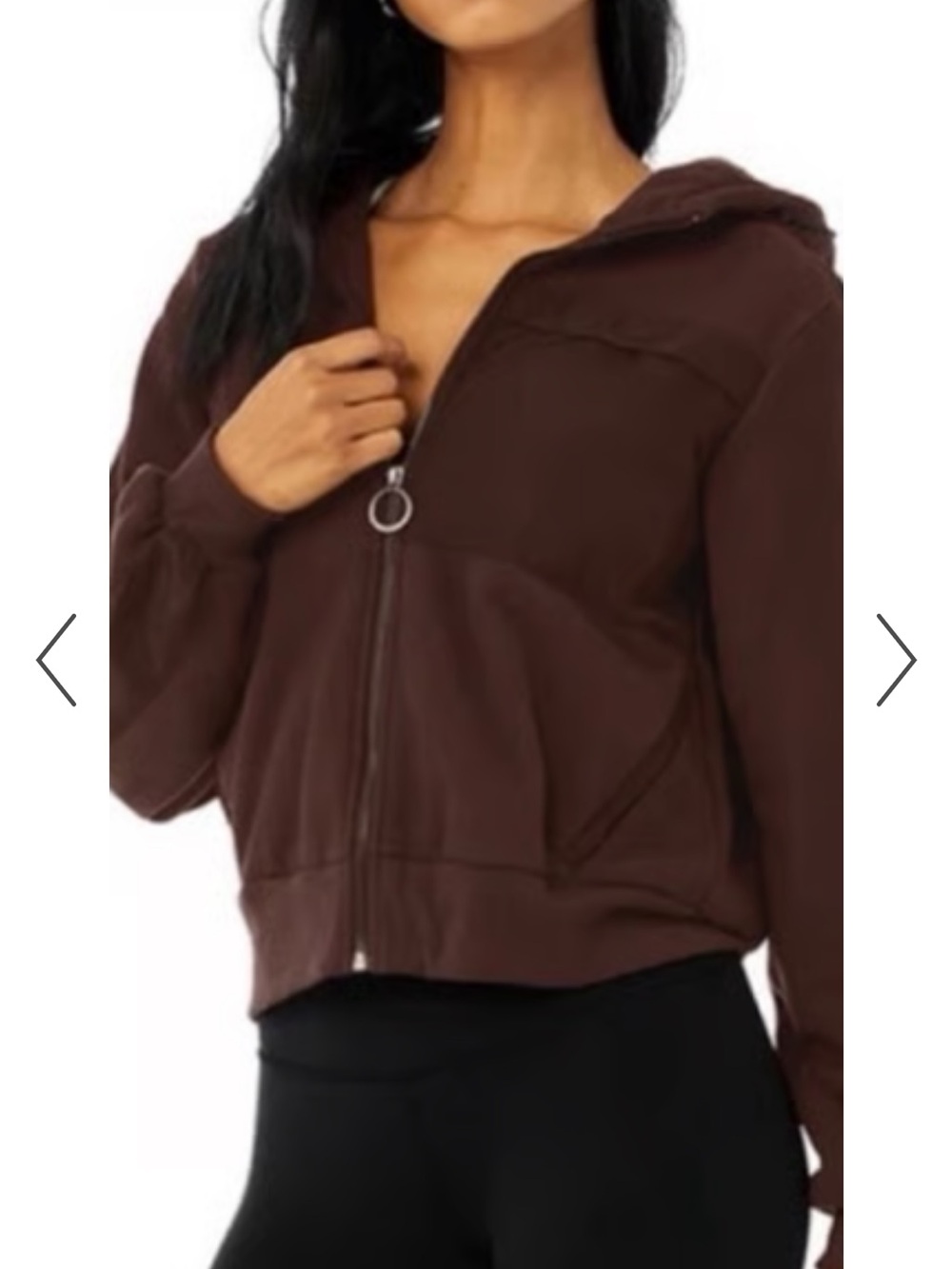 Alo Yoga Halo Fleece Jacket Women's Size large